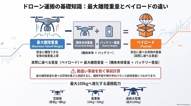 ドローン運搬の基礎知識