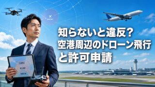 ドローンの空港周辺での無許可飛行は逮捕も！確実な許可申請ルートとルール 