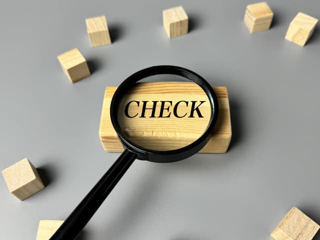 CHECKで確認作業のイメージ